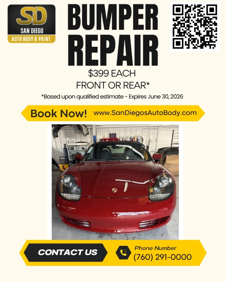 bumper repair special